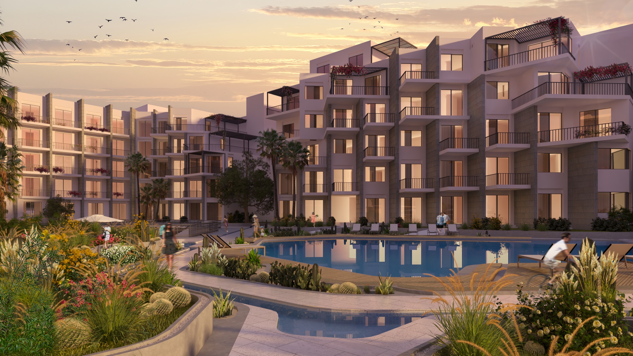 Majra Renders (4) Marja Resort Hurghada