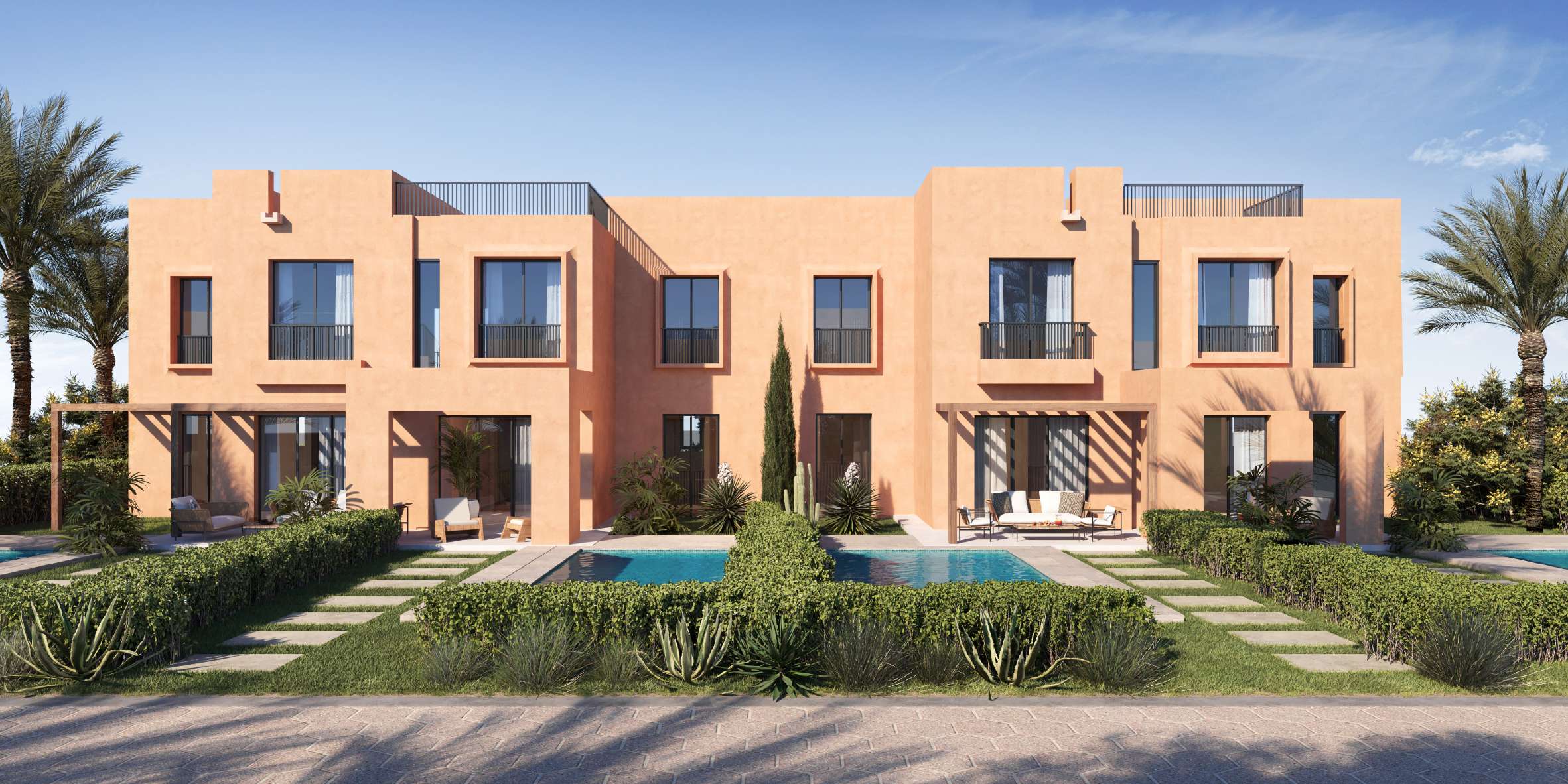 Three Bedroom Corner Townhouse at Siyal Makadi, Makadi Heights | EGP 23,575,000