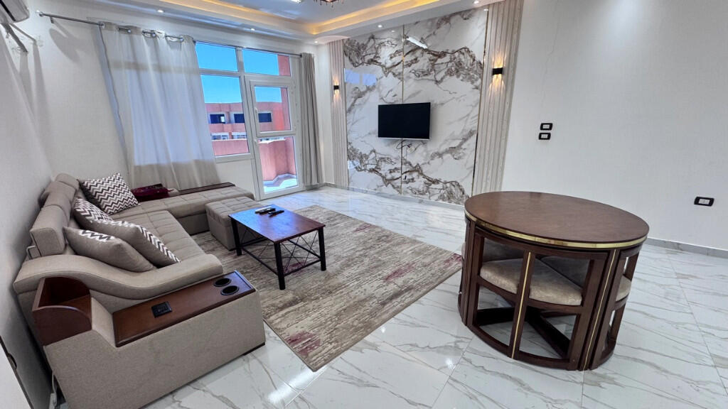 Furnished apartment for sale in Hurghada at Oasis Resort
