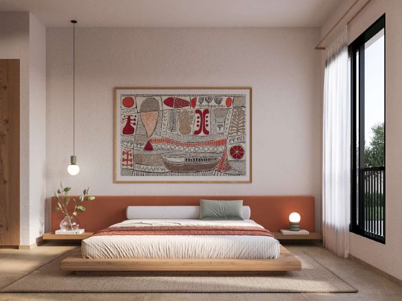 Siyal Makadi Makadi Heights four bedroom courtyard villa project illustration