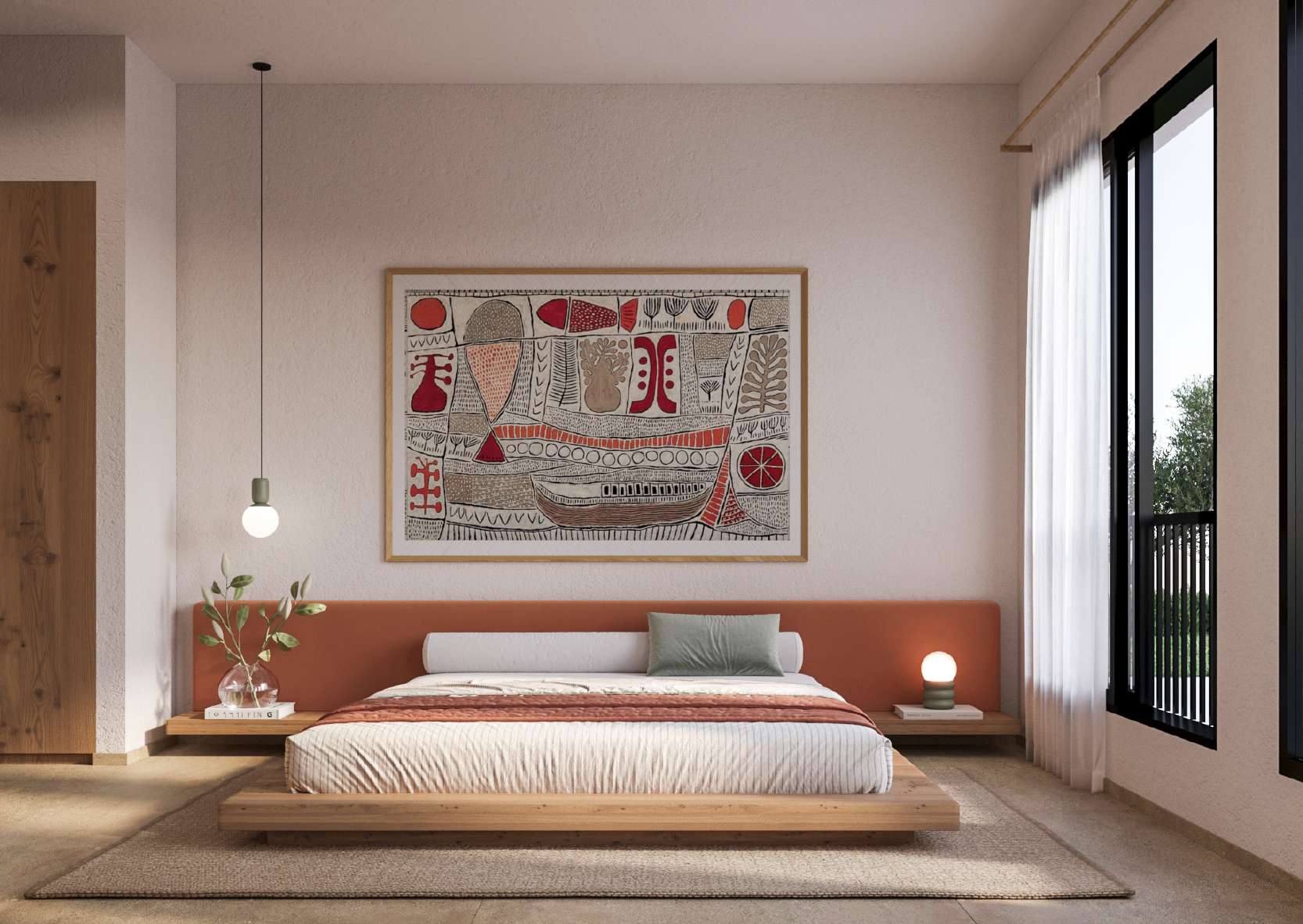Siyal Makadi Makadi Heights four bedroom courtyard villa project illustration