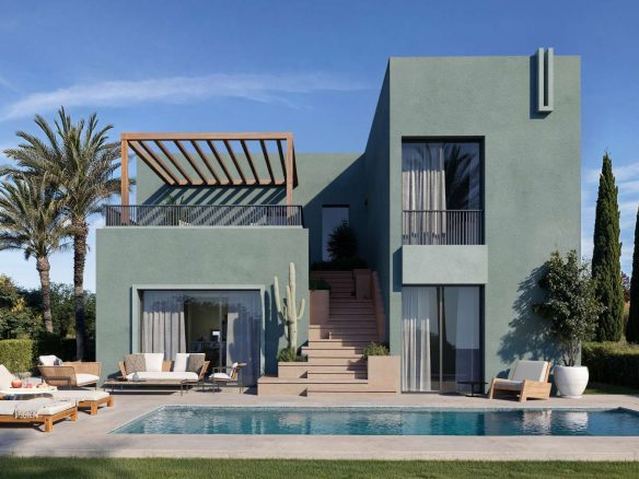 Siyal Makadi Makadi Heights four bedroom grand villa project illustration