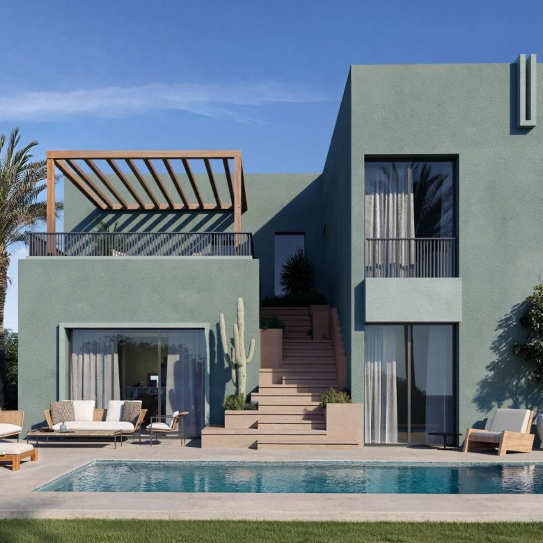 Siyal Makadi Makadi Heights four bedroom grand villa project illustration