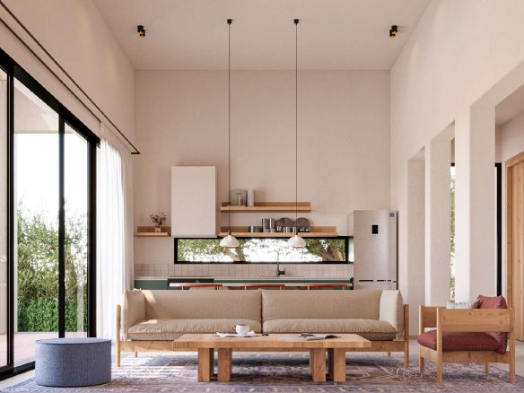 Siyal Makadi Makadi Heights three bedroom twin villa project illustration