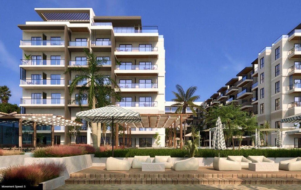 Oro Beach Hurghada contemporary apartment buildings