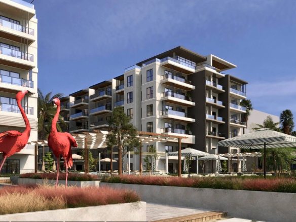 Oro Beach Hurghada landscaped poolside development