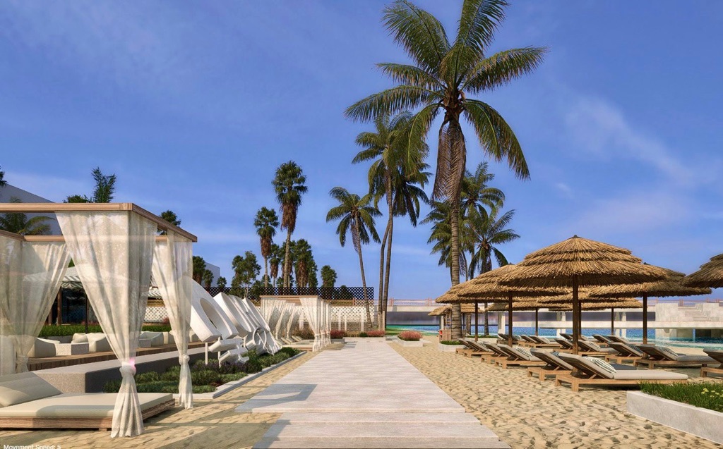 Oro Beach private sandy beach on the Red Sea