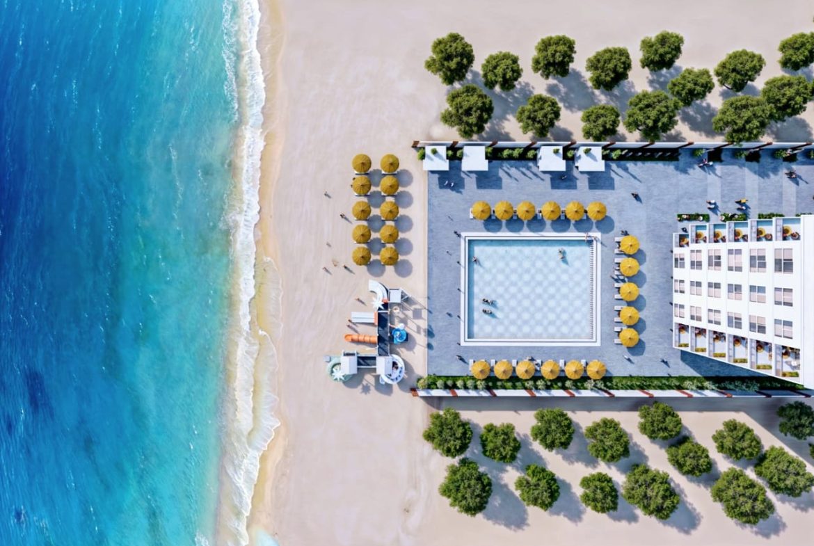 Premier Beachfront Apartments site plan by the Red Sea