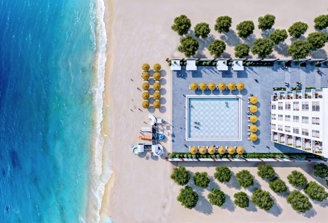 Premier Beachfront Apartments site plan by the Red Sea