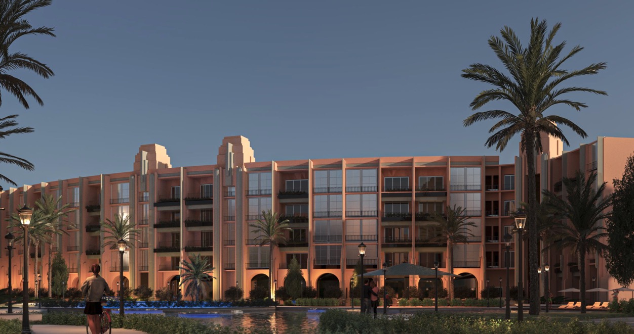 Main entrance architecture at Atlantis Resort Hurghada