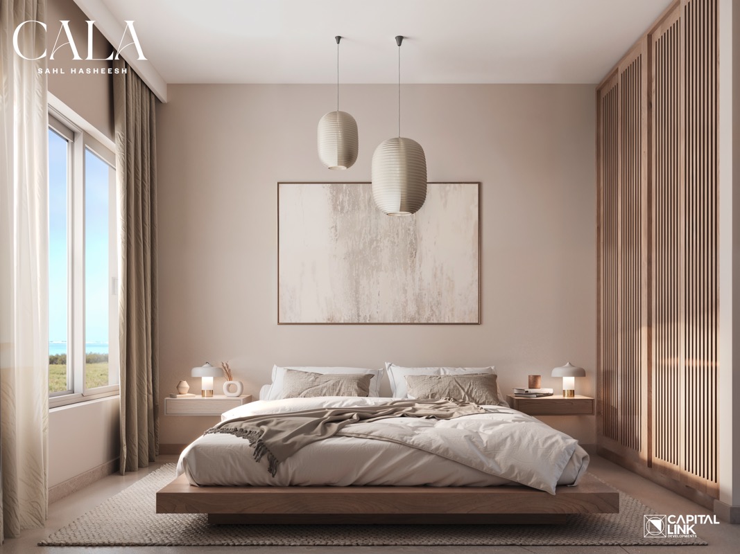 03-MASTER BEDROOM copy CALA Sahl Hasheesh 3 Bedroom Apartments – Spacious Family Homes
