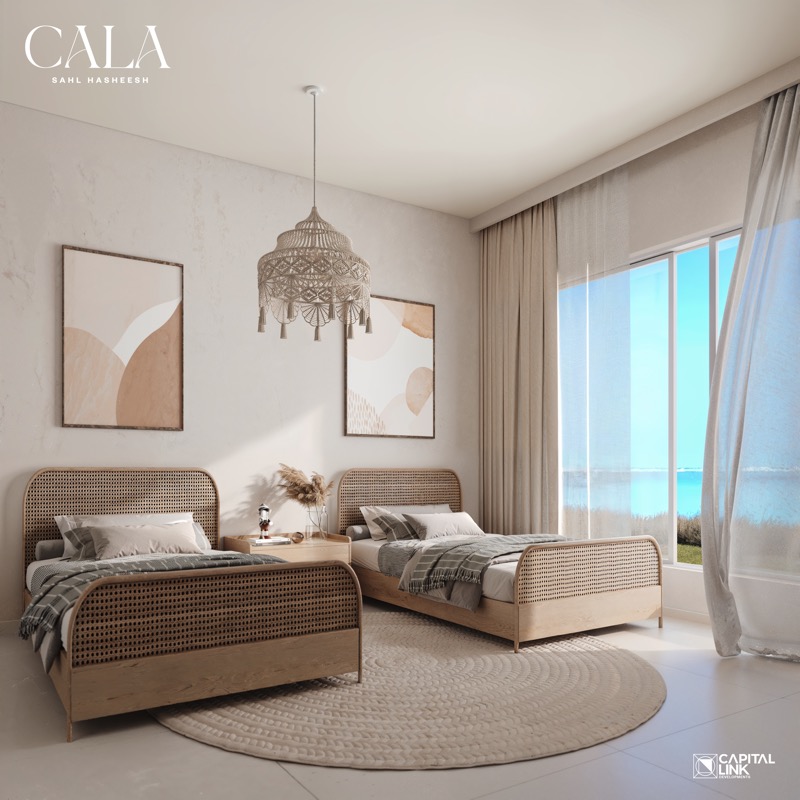 04-BEDROOM copy CALA Sahl Hasheesh 3 Bedroom Apartments – Spacious Family Homes