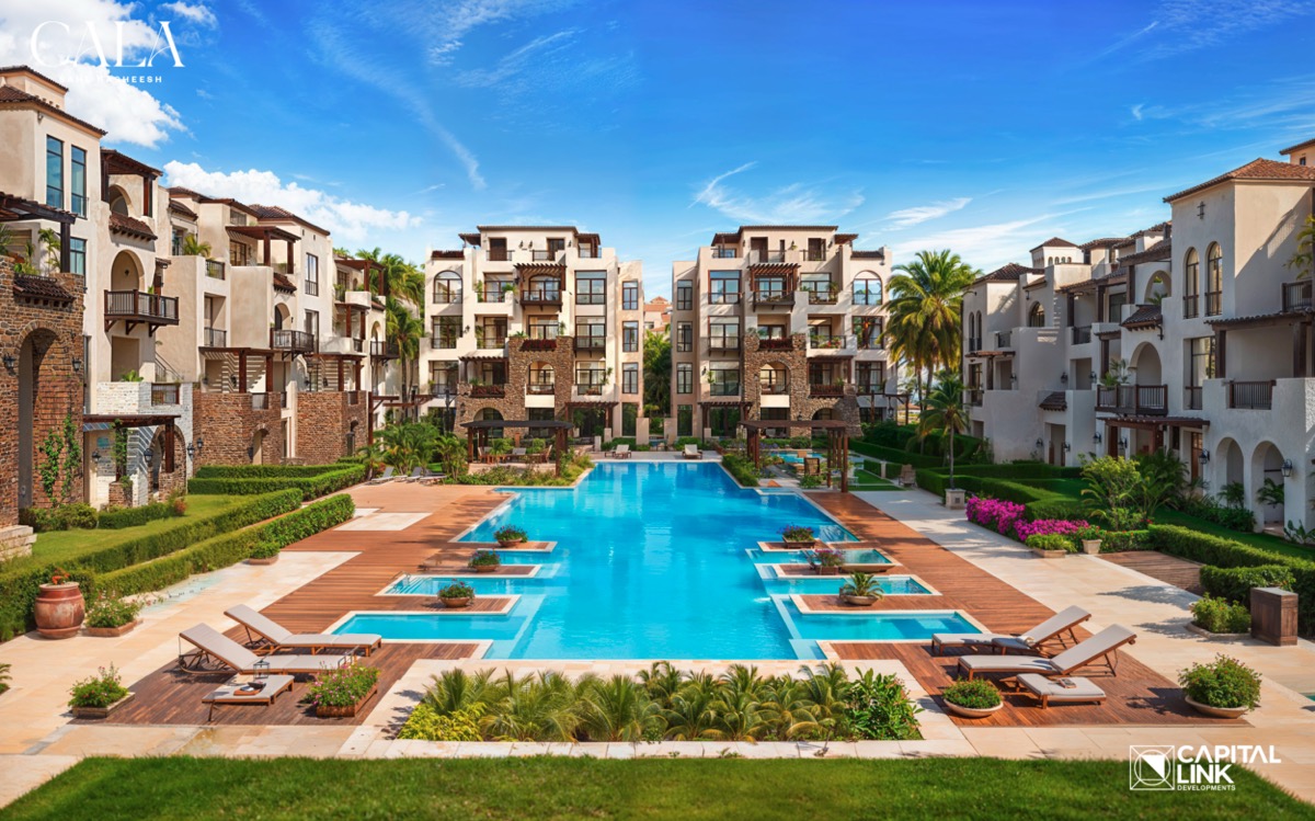 08 Cluster V cam 02 work-m1 AI1 copy CALA Sahl Hasheesh 3 Bedroom Apartments – Spacious Family Homes