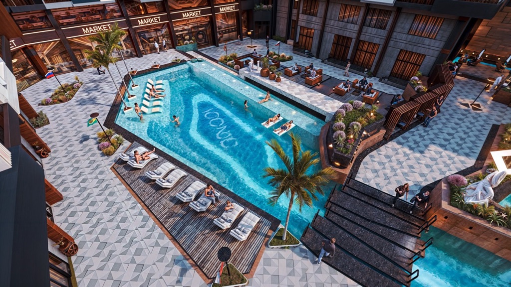 Iconic three bedroom apartment – Iconic Resort project illustration