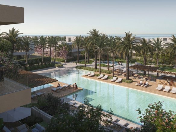 Il Bayou Sahl Hasheesh - Illustrative aerial development view