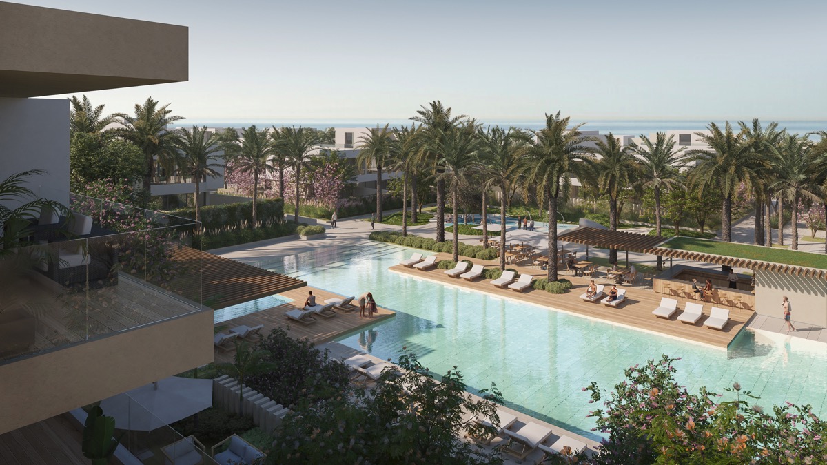 Il Bayou Sahl Hasheesh - Illustrative aerial development view