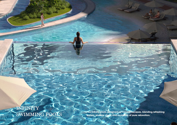 ALDAU Penta infinity swimming pools