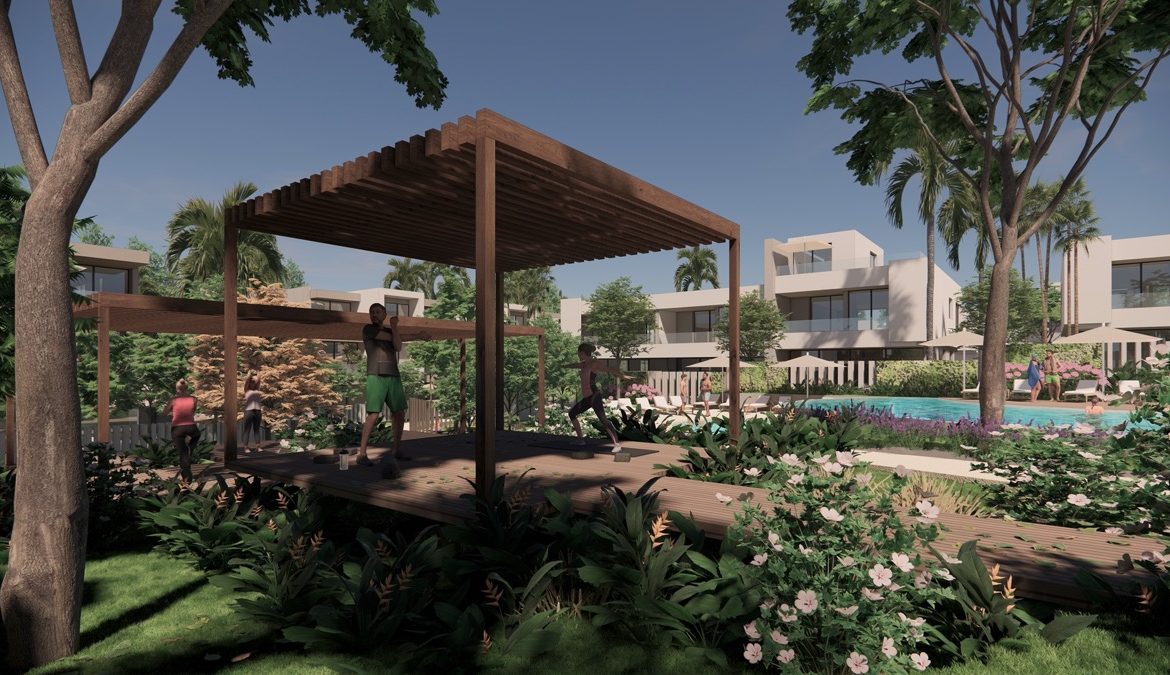 Il Bayou Sahl Hasheesh - Illustrative yoga area