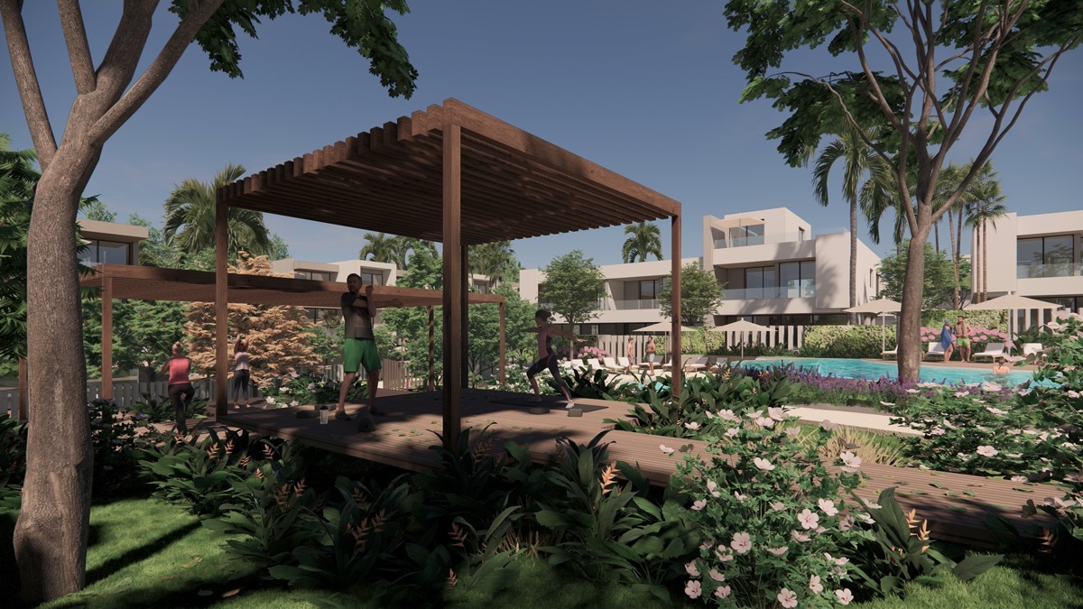 Il Bayou Sahl Hasheesh - Illustrative yoga area