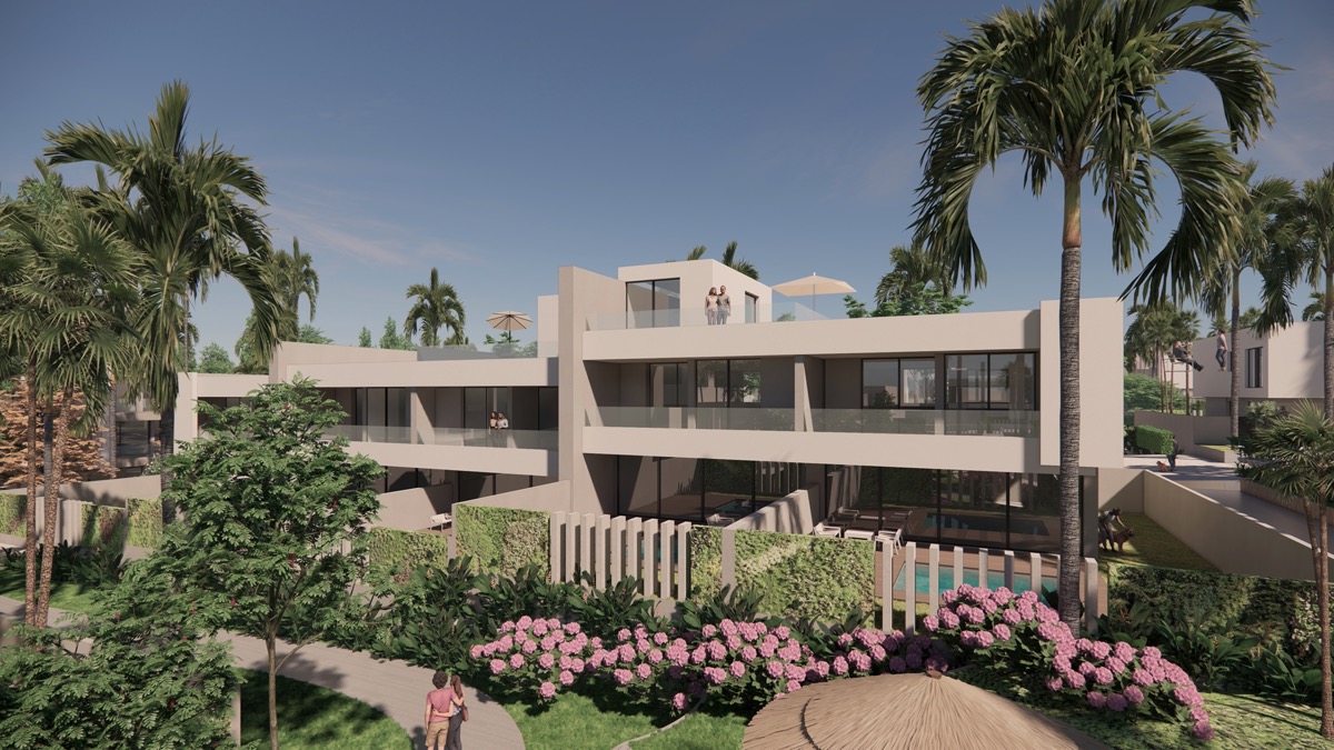 Il Bayou Sahl Hasheesh - Illustrative townhouse exterior