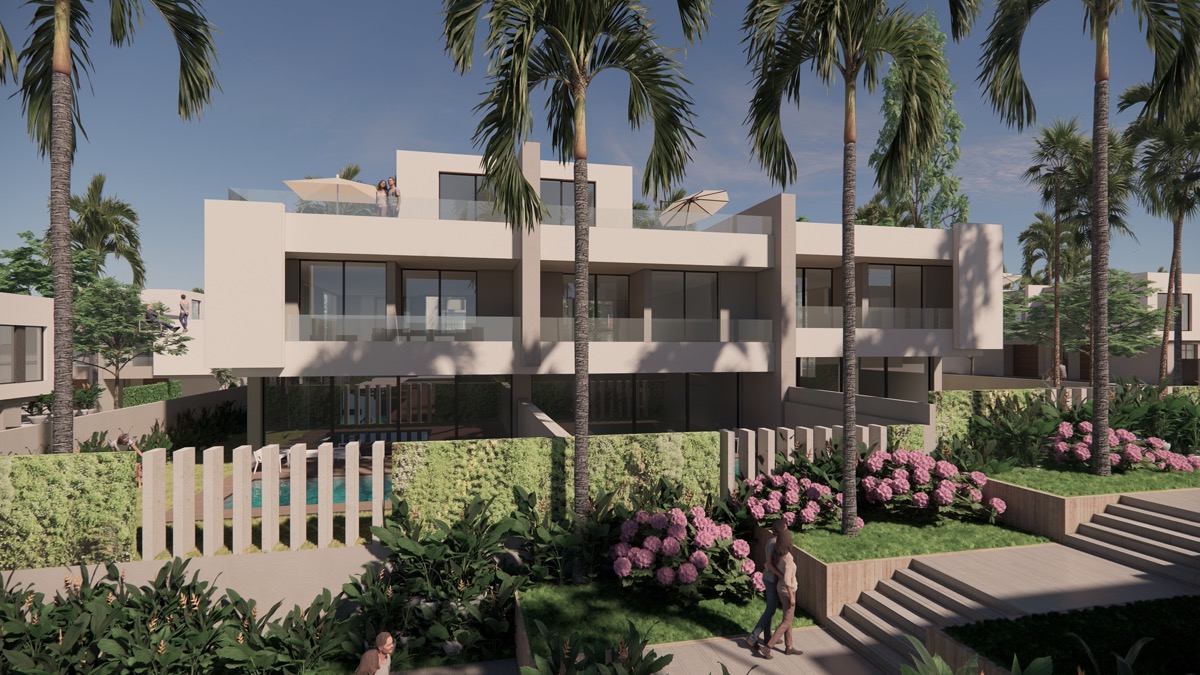 Il Bayou Sahl Hasheesh - Illustrative townhouse exterior